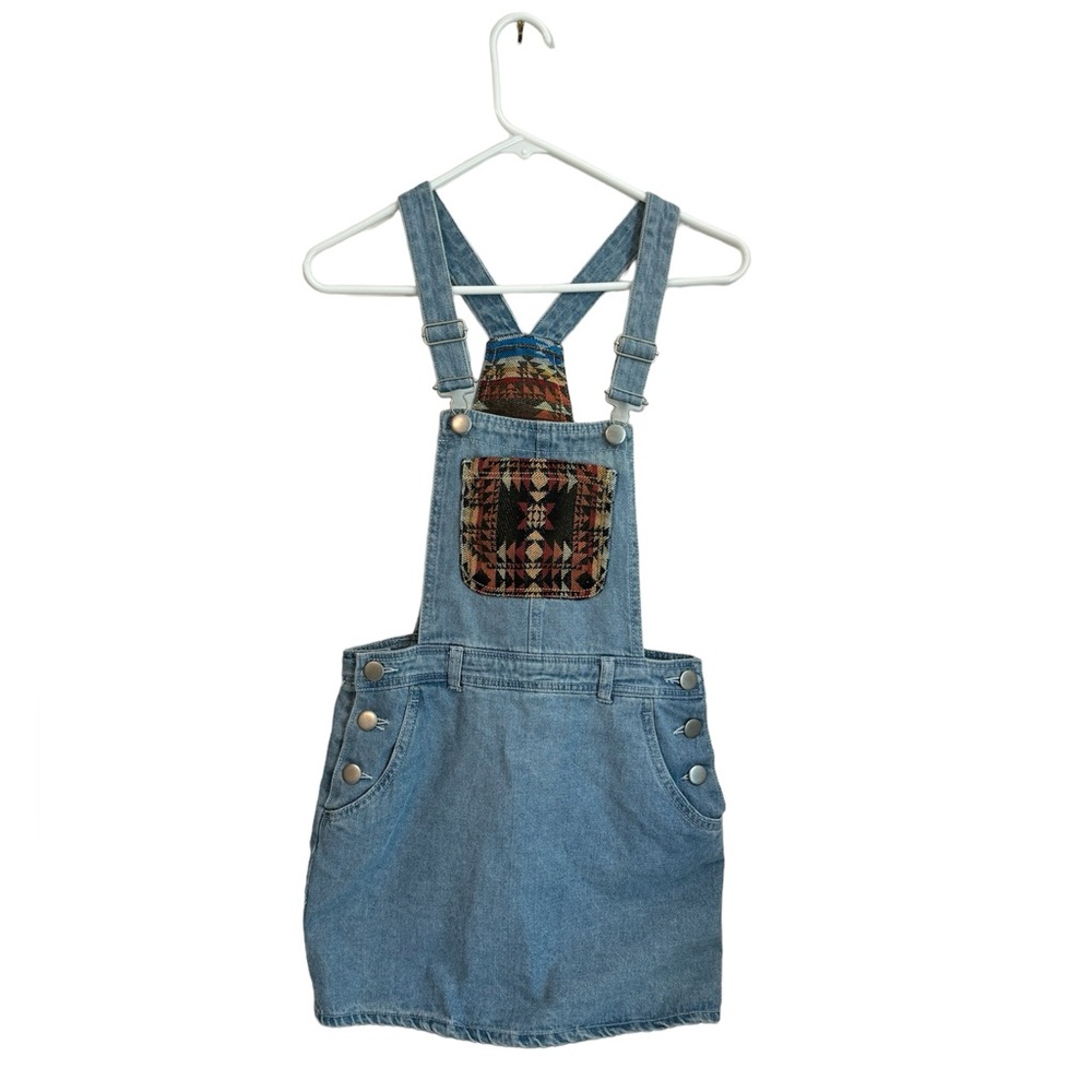 Forever 21 Women's Jean Jumper Dress